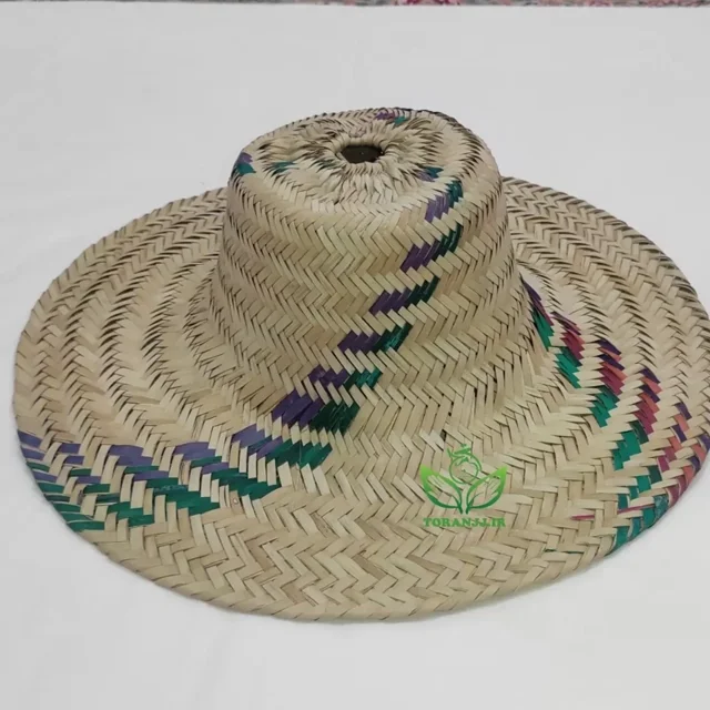 کلاه حصیری جنس حصیر طبیعی جنوب